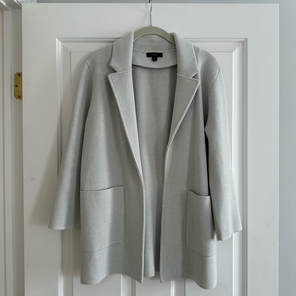 J. Crew // Sweater Blazer